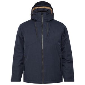 North Latitude Übergrößen Winterjacke navy melange