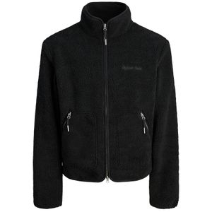 Jack&Jones XXL Teddyfell Jacke schwarz JORNORREBRO
