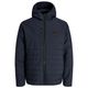 Jack&Jones XXL Kapuzen-Steppjacke dunkelblau JJFINN