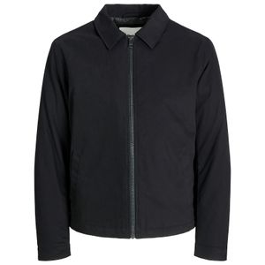 Jack&Jones Übergrößen Hemdjacke schwarz JJEDOVER