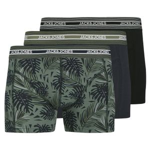 Jack&Jones 3er-Pack Pants navy/oliv Print JACEZRA XXL