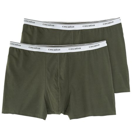Ceceba 2er-Pack Pants Übergrößen oliv uni Ceceba 2er-Pack Pants Übergrößen oliv uni