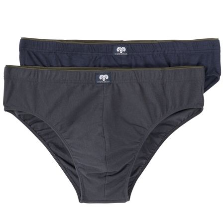 Ceceba 2er-Pack Stretch-Slips XXL navy oliv geringelt Ceceba 2er-Pack Stretch-Slips XXL navy oliv geringelt