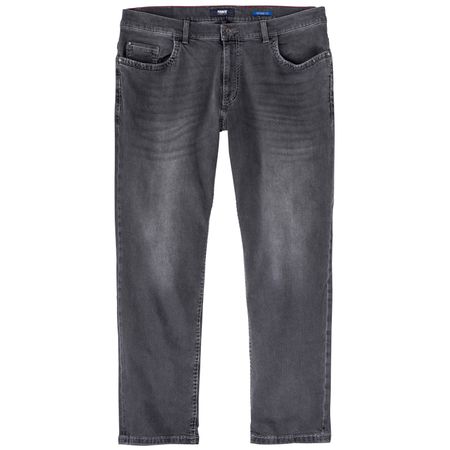 Pioneer Übergröße Stretch-Jeans Rando grey used whisker