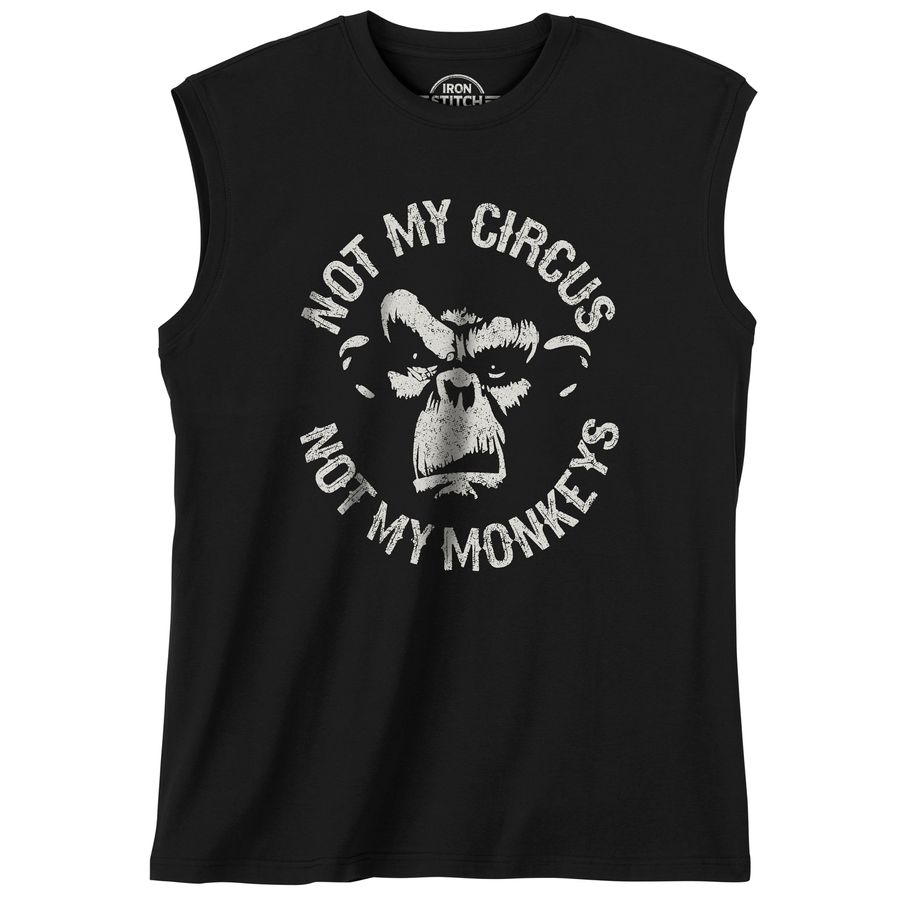 Iron Stitch XXL Muskelshirt schwarz Not My Circus