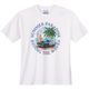 Calm Beach Übergrößen T-Shirt weiß Summer Paradise Calm Beach Übergrößen T-Shirt weiß Summer Paradise