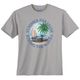 Calm Beach Übergrößen T-Shirt grau Summer Paradise Calm Beach Übergrößen T-Shirt grau Summer Paradise