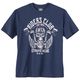 Iron Stitch Übergröße T-Shirt denimblau Riders Club Iron Stitch Übergröße T-Shirt denimblau Riders Club