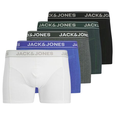 Jack&Jones 5er-Pack Pants weiß/blau/grau XXL JACBLACK Jack&Jones 5er-Pack Pants weiß/blau/grau XXL JACBLACK