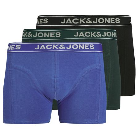 Jack&Jones 3er-Pack Pants schwarz/blau/schwarzgrün XXL JACBLACK Jack&Jones 3er-Pack Pants schwarz/blau/schwarzgrün XXL JACBLACK