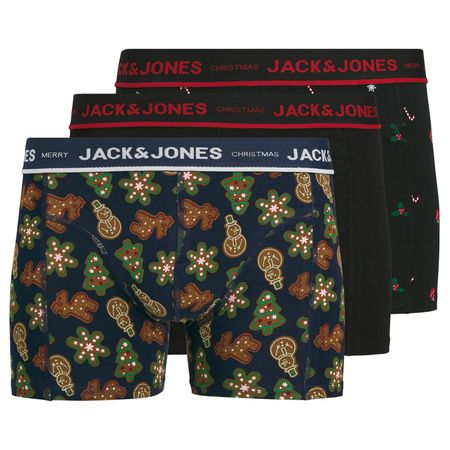 Jack&Jones 3er-Pack Pants schwarz/navy Übergrößen