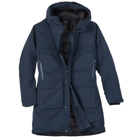 Blue Wave Funktionsparka Übergrößen Marten warm marine