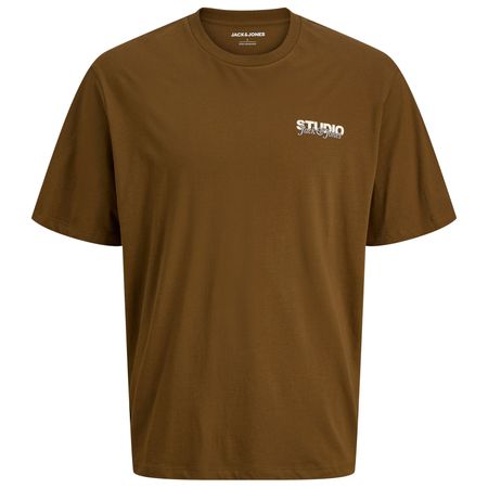 Jack&Jones T-Shirt braun Übergrößen JJYUKI Jack&Jones T-Shirt braun Übergrößen JJYUKI