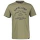 Lerros Übergrößen T-Shirt khaki Frontprint modisch Lerros Übergrößen T-Shirt khaki Frontprint modisch