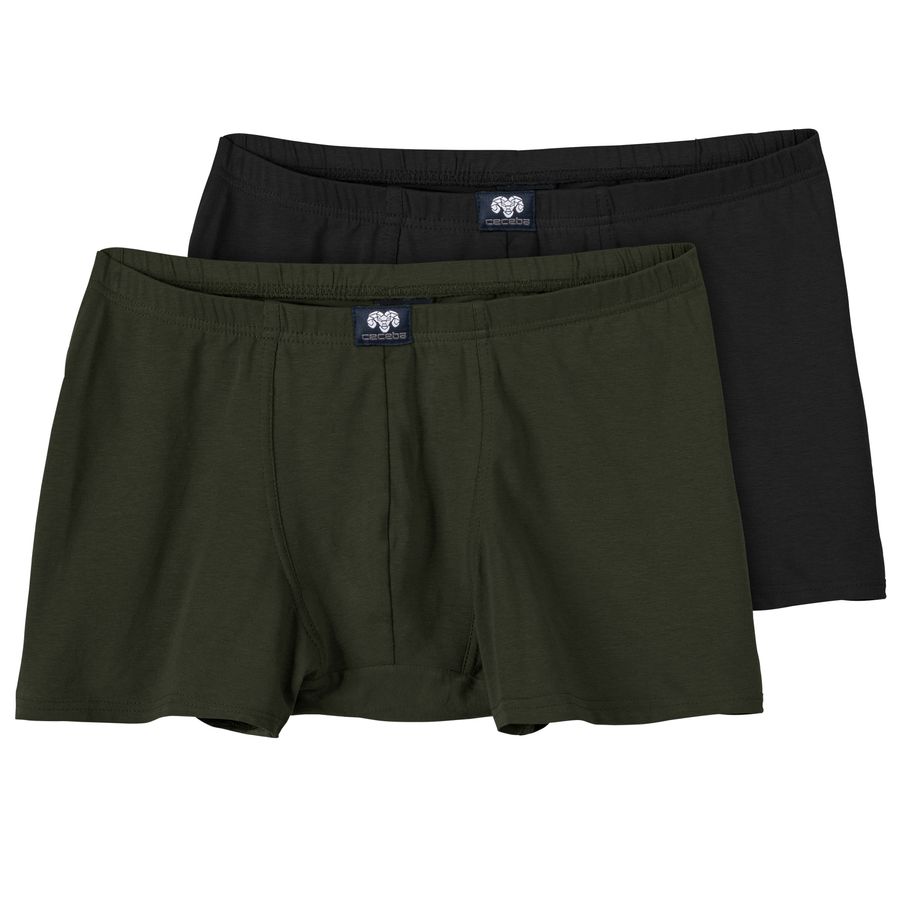 Ceceba Pants Übergrößen oliv/schwarz 2er-Pack
