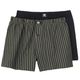 Ceceba Boxershorts 2er-Pack oliv/schwarz Streifen XXL