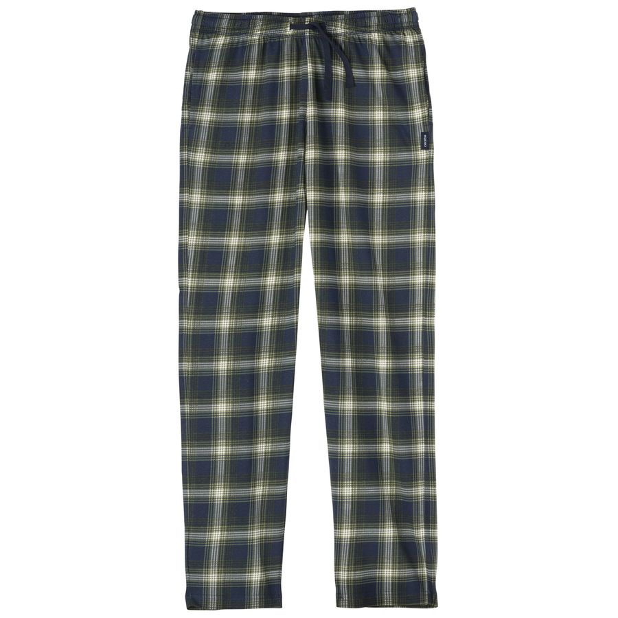 Ceceba lange Pyjamahose Übergröße oliv-navy-weiß