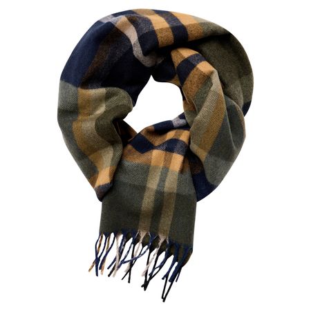 CasaModa Schal grün-navy-gelb kariert CasaModa Schal grün-navy-gelb kariert