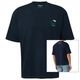 s.Oliver Übergrößen T-Shirt navy Peanuts™-Stickerei