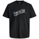 Jack&Jones T-Shirt schwarz XXL Print JCOFUSION Jack&Jones T-Shirt schwarz XXL Print JCOFUSION