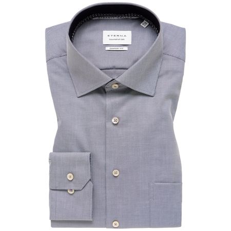 Eterna Übergrößen Langarmhemd bügelfrei grau Eterna Übergrößen Langarmhemd bügelfrei grau