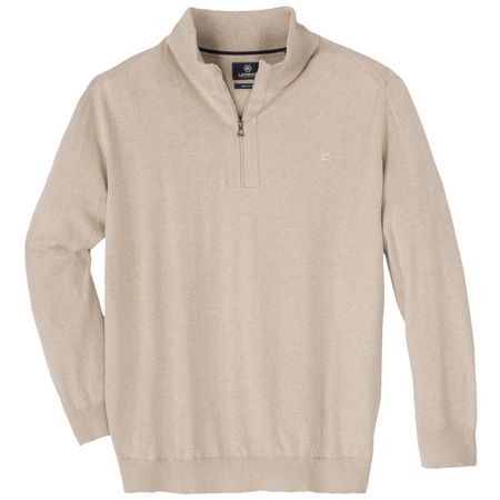 Lerros Übergrößen Feinstrick-Troyer beige-melange 
