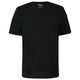 s.Oliver Basic-T-Shirt schwarz Übergrößen V-Neck
