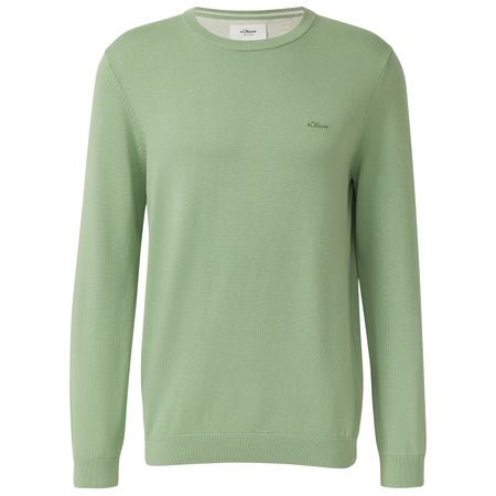 s.Oliver Übergrößen Feinstrickpullover hellgrün