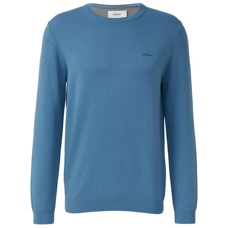 s.Oliver Übergrößen Feinstrickpullover blau