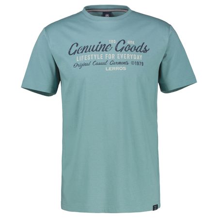 Lerros Übergrößen T-Shirt dunkelmint Print modisch