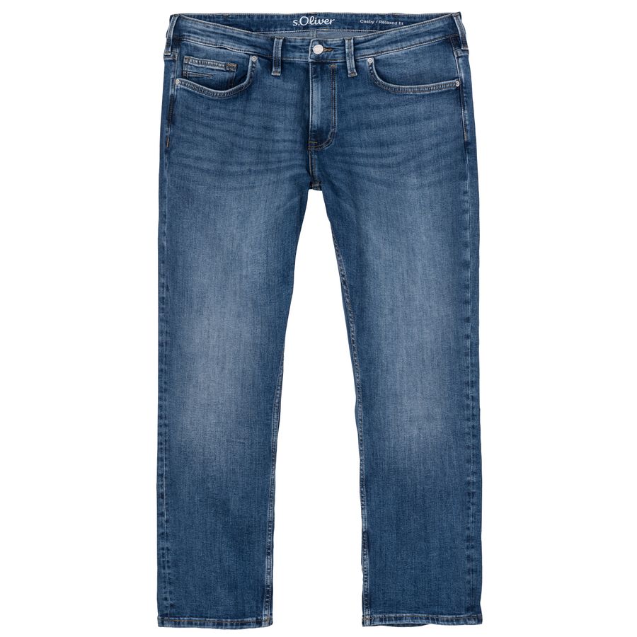 s.Oliver Übergrößen Stretch-Jeans Casby blau used