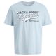 Jack&Jones T-Shirt XXL hellblau Logoprint JJELOGO