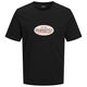 Jack&Jones XXLT-Shirt Print JORCATSKILLS schwarz
