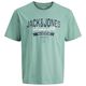 Jack&Jones T-Shirt XXL Logoprint JJELOGO blaugrün Jack&Jones T-Shirt XXL Logoprint JJELOGO blaugrün