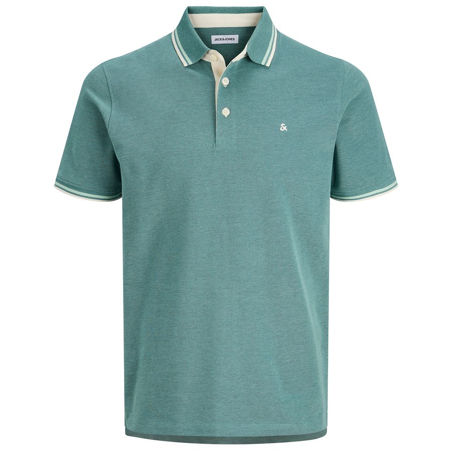 Jack&Jones Übergrößen Poloshirt petrol JJEPAULOS