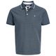 Jack&Jones Übergrößen Poloshirt rauchblau JJEPAULOS