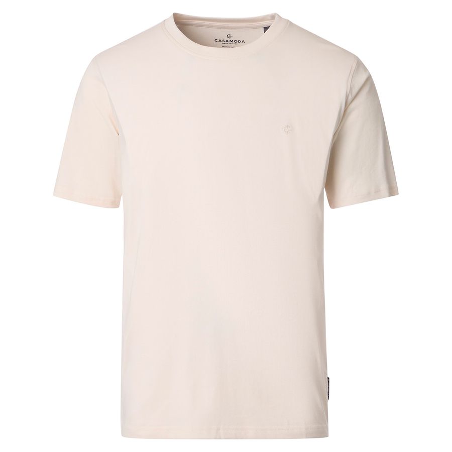 CasaModa Übergrößen Basic T-Shirt sand