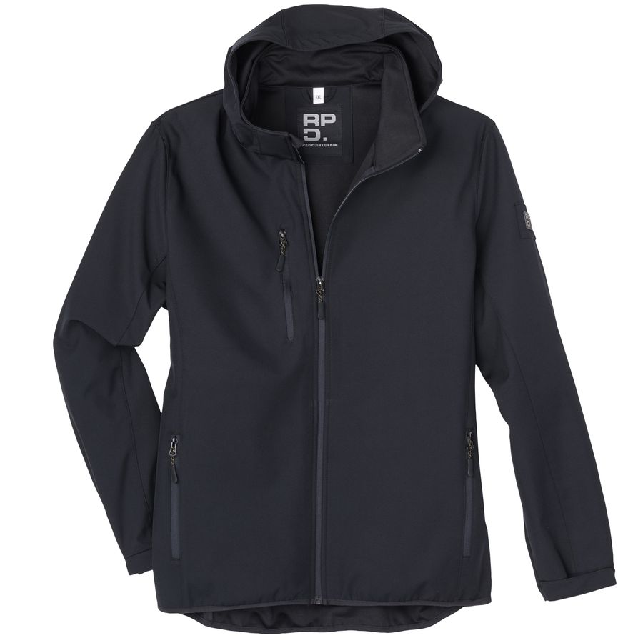 Redpoint leichte Übergrößen Stretch-Softshelljacke