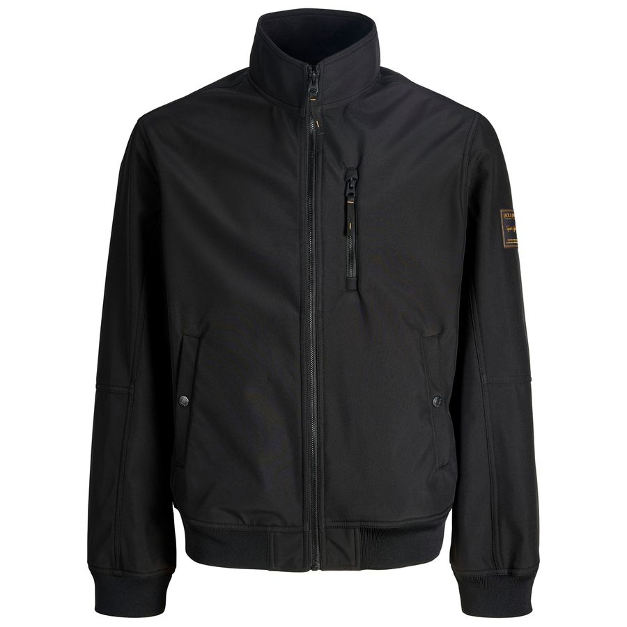 Jack&Jones Übergrößen Softshell-Blousonjacke schwarz