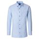 Venti Übergrößen Langarmhemd hellblau bügelfrei