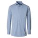 Venti Übergröße Stretch-Langarmhemd blaugrau melange