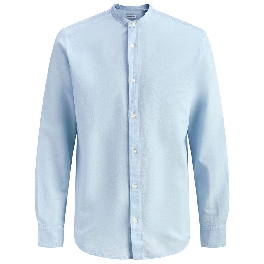 Jack&Jones Übergrößen Langarmhemd hellblau JJEBREEZE