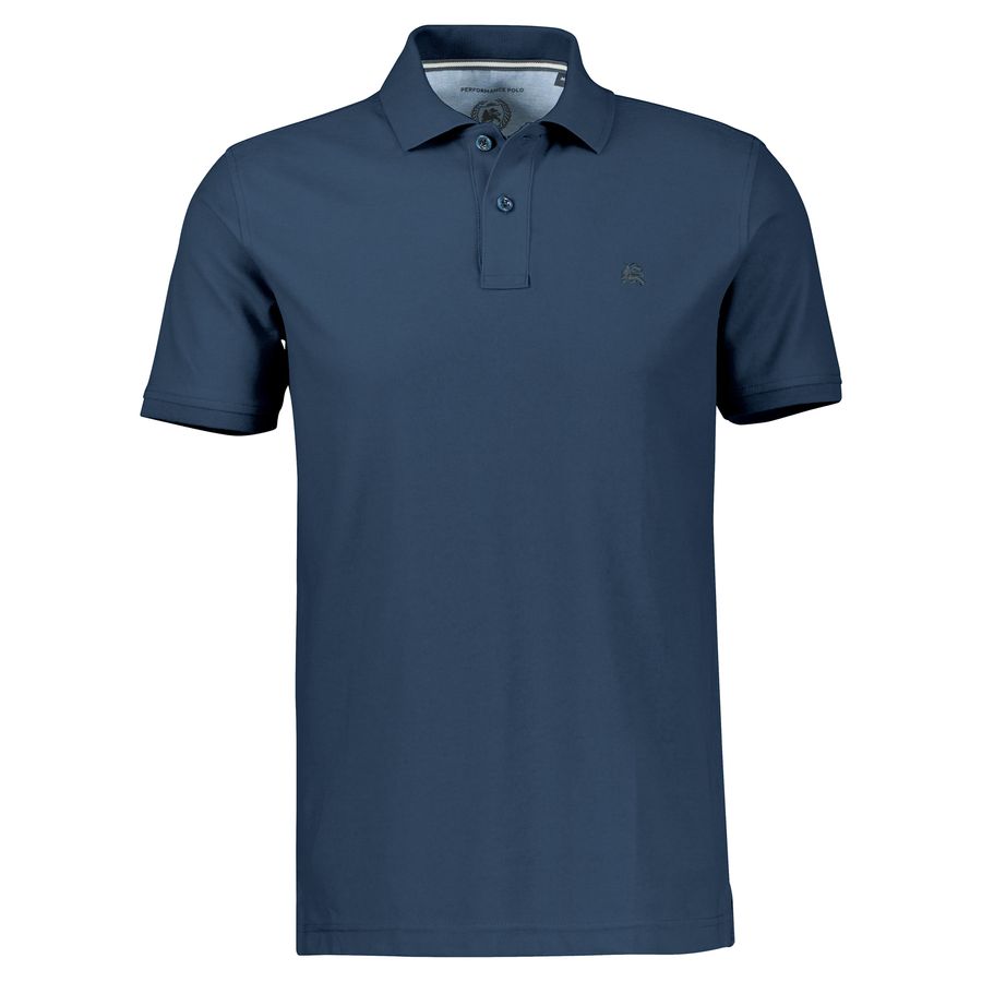 Lerros Übergrößen Basic-Poloshirt navy