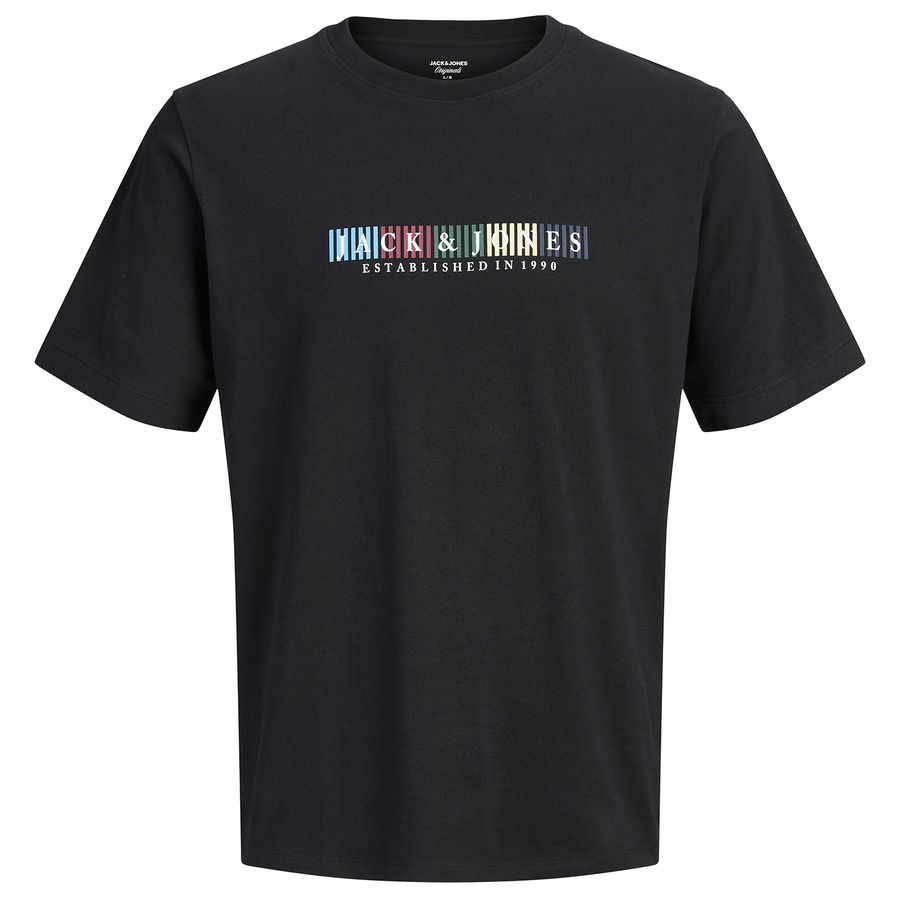 Jack&Jones Übergröße schwarz T-Shirt JORNANTUCKET