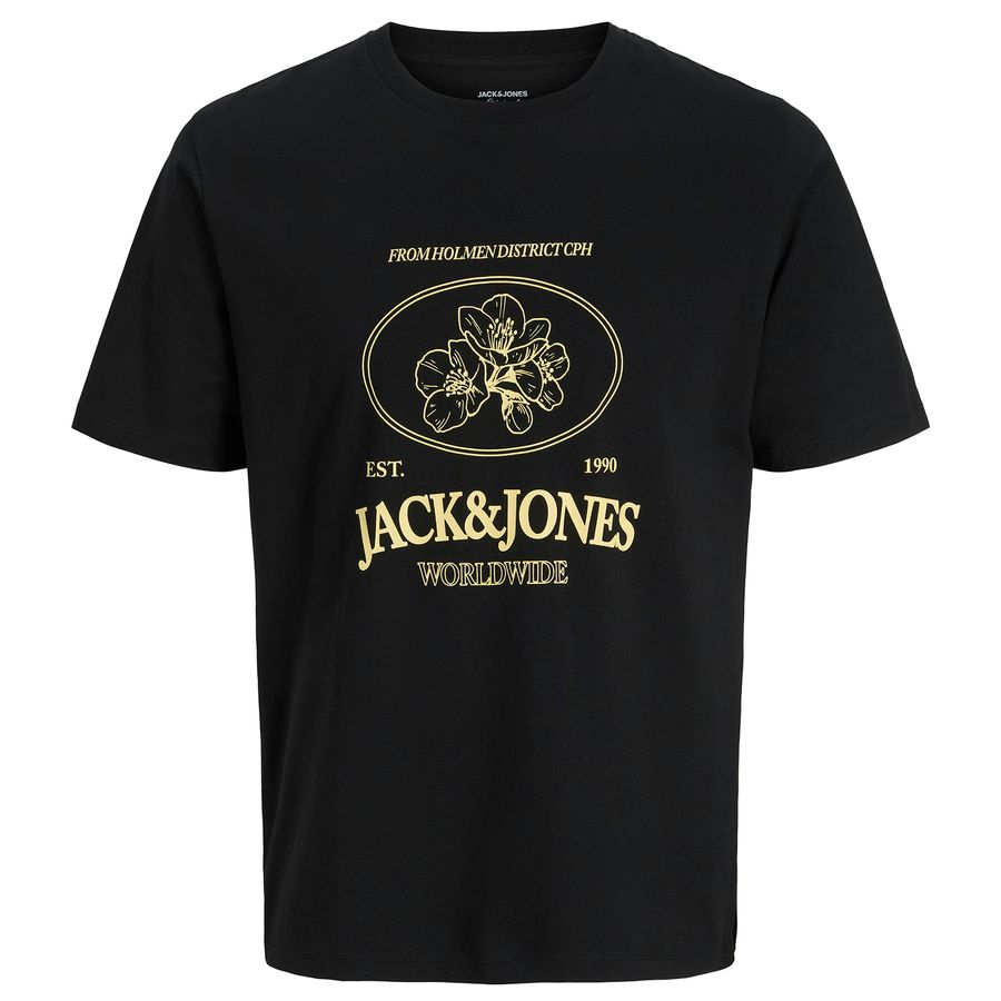 Jack&Jones T-Shirt JORNANTUCKET Übergrößen schwarz