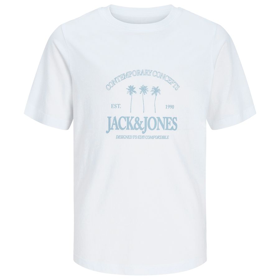 Jack&Jones weiß T-Shirt JORNANTUCKET Übergrößen