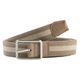 Eurex Brax Stretch-Flechtgürtel beige gestreift XXL