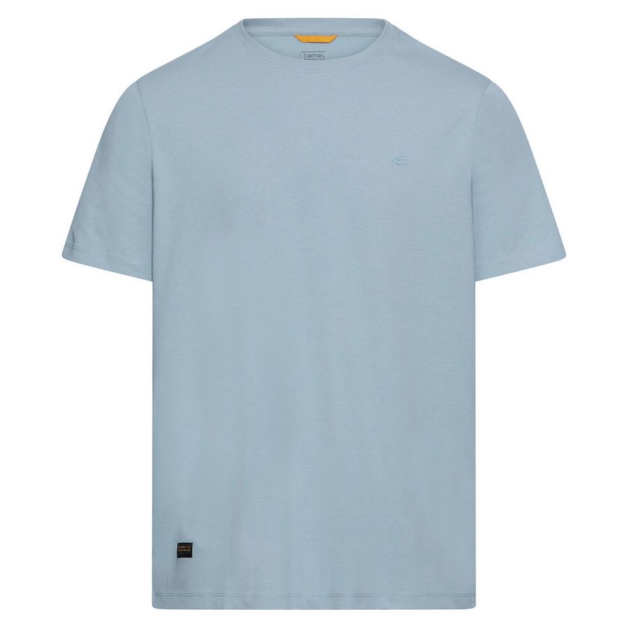 Camel Active Übergrößen Basic T-Shirt blaugrau