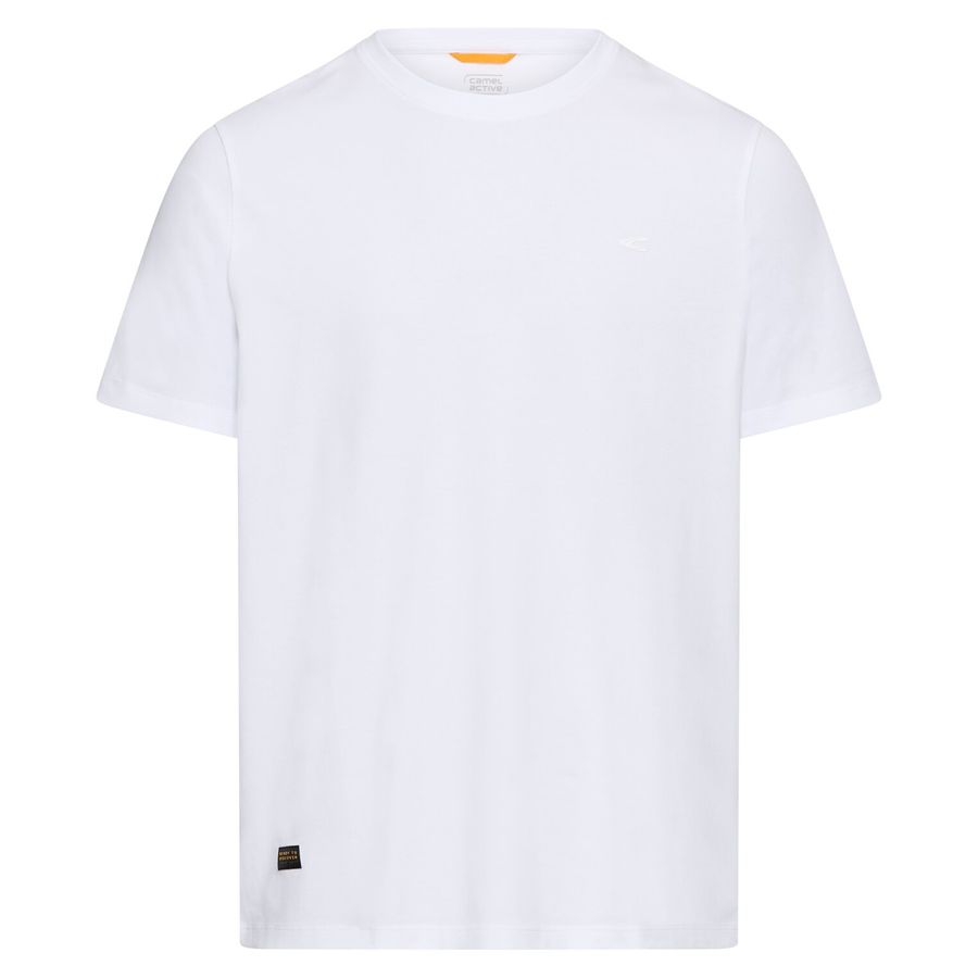 Camel Active Übergrößen Basic T-Shirt weiß