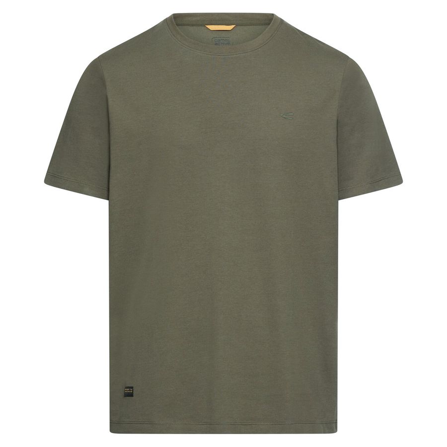 Camel Active Übergrößen Basic T-Shirt oliv